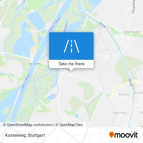 Kastelweg map