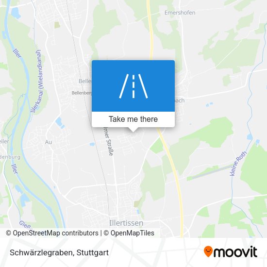 Schwärzlegraben map