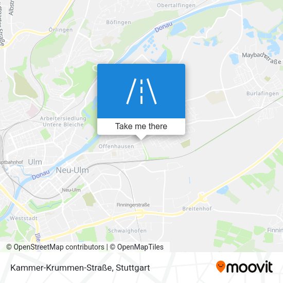 Kammer-Krummen-Straße map