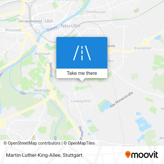 Карта Martin-Luther-King-Allee