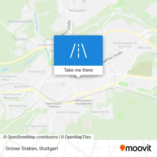 Карта Grüner Graben