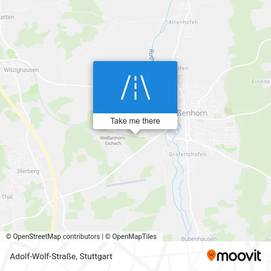 Карта Adolf-Wolf-Straße