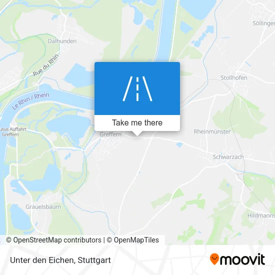 Карта Unter den Eichen