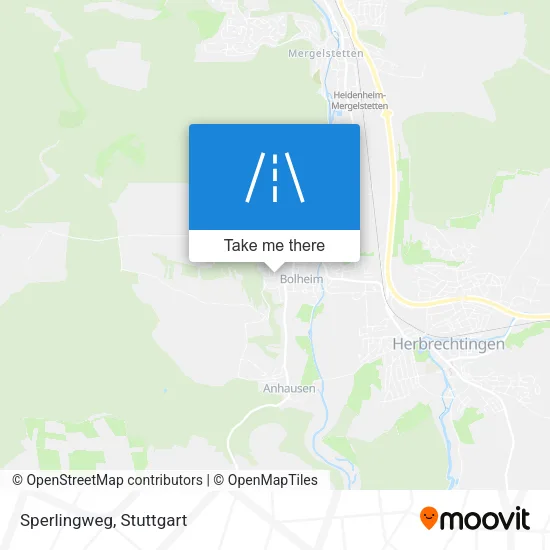 Карта Sperlingweg