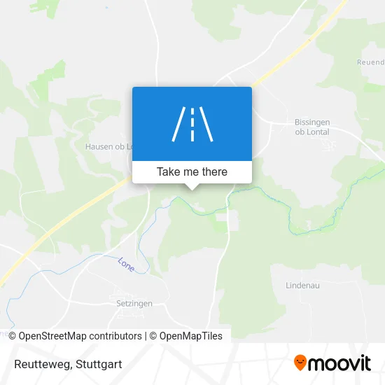 Карта Reutteweg