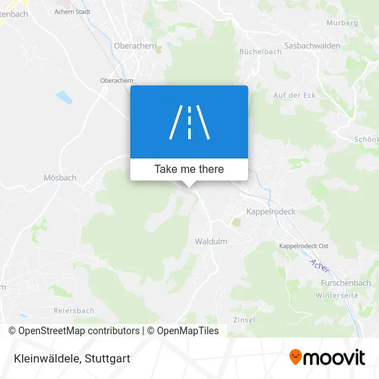 Карта Kleinwäldele