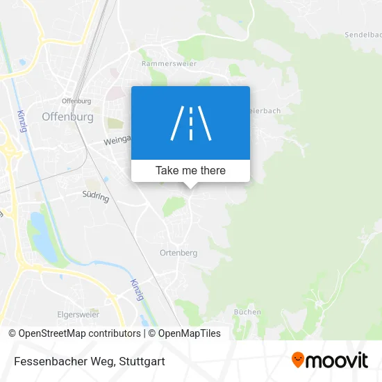 Карта Fessenbacher Weg
