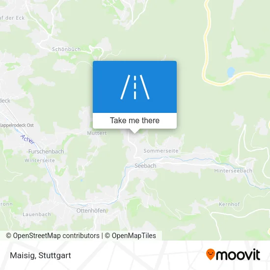 Maisig map