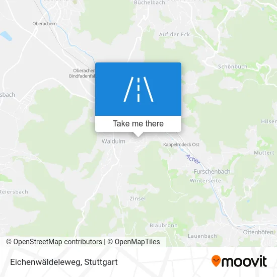 Карта Eichenwäldeleweg