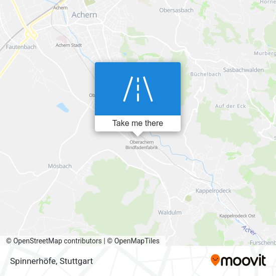 Карта Spinnerhöfe