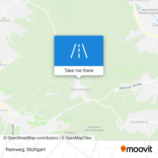 Карта Rainweg
