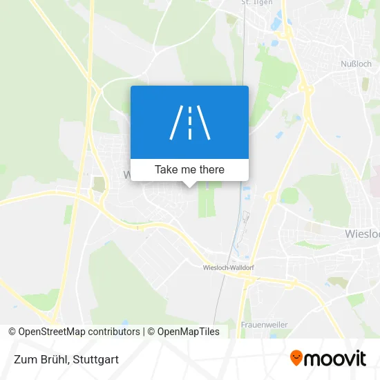 Карта Zum Brühl