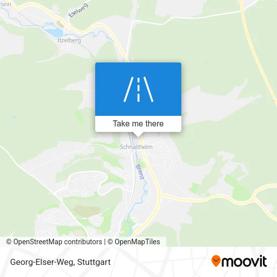 Карта Georg-Elser-Weg