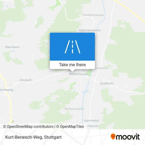 Карта Kurt-Benesch-Weg