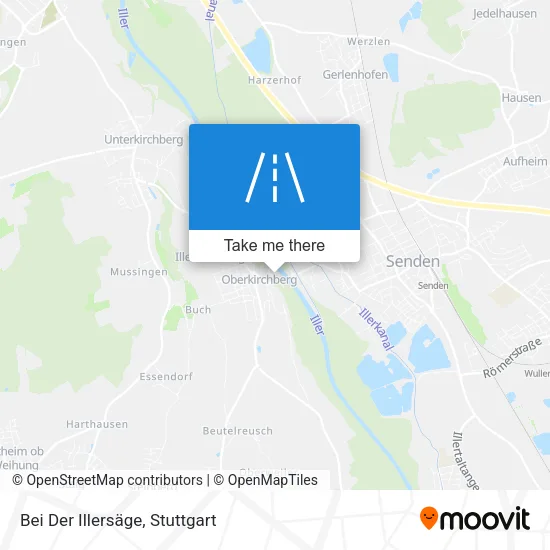 Карта Bei Der Illersäge