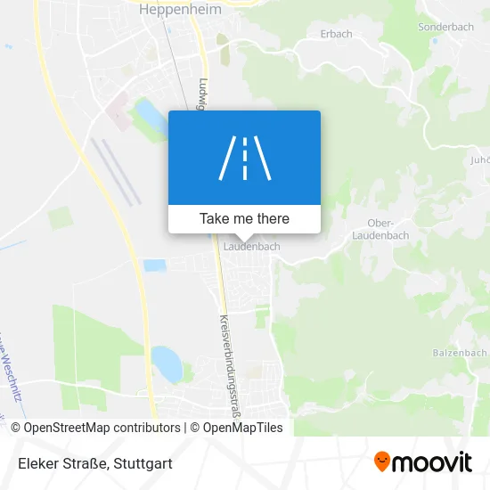 Карта Eleker Straße