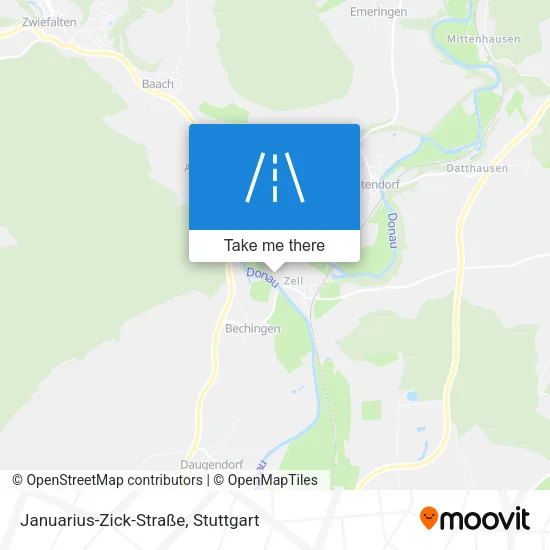 Карта Januarius-Zick-Straße