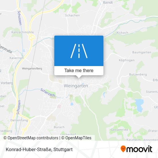 Konrad-Huber-Straße map
