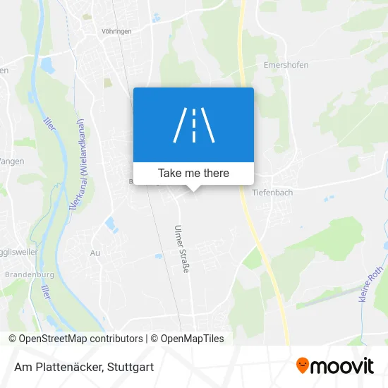 Карта Am Plattenäcker