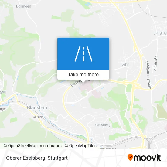 Карта Oberer Eselsberg