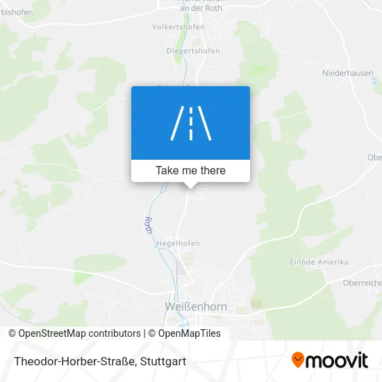 Карта Theodor-Horber-Straße