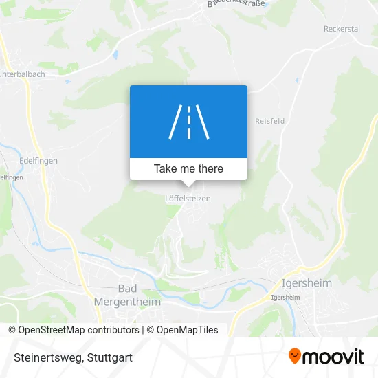 Карта Steinertsweg