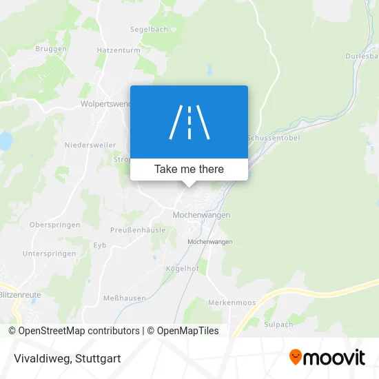 Карта Vivaldiweg