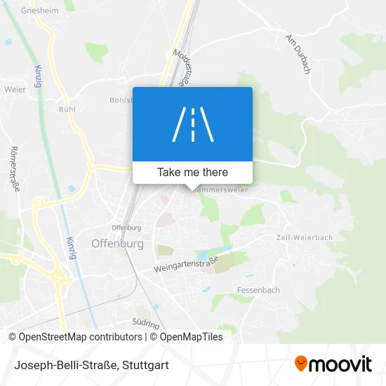Карта Joseph-Belli-Straße