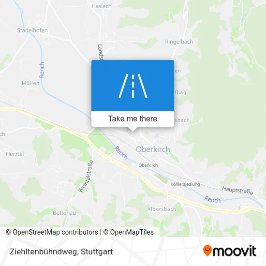Карта Ziehltenbühndweg
