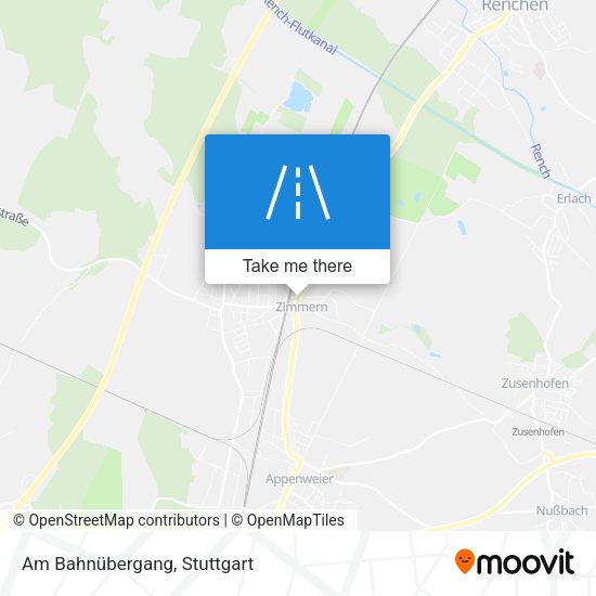 Am Bahnübergang map