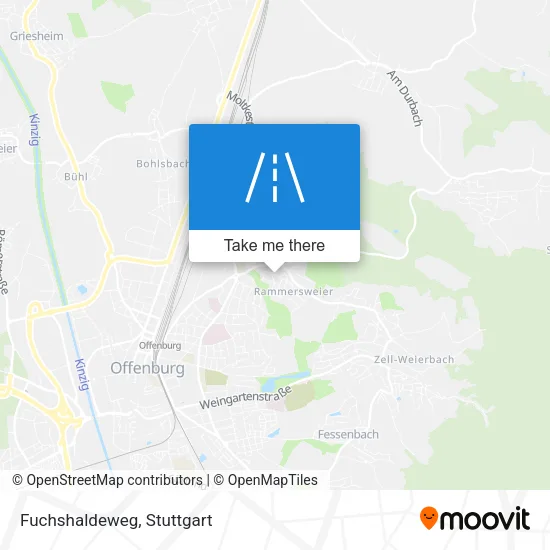 Карта Fuchshaldeweg