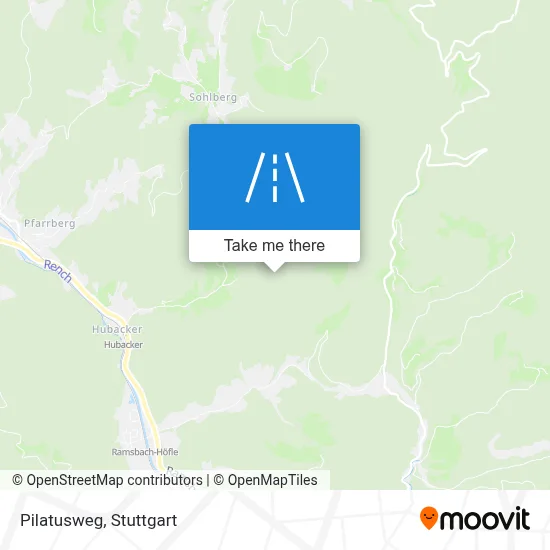 Pilatusweg map