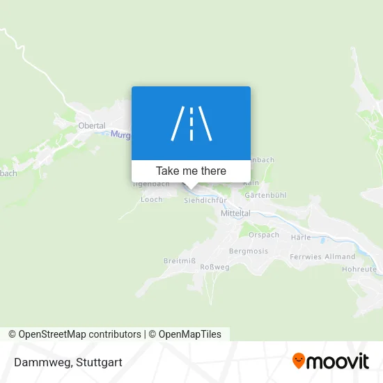Карта Dammweg