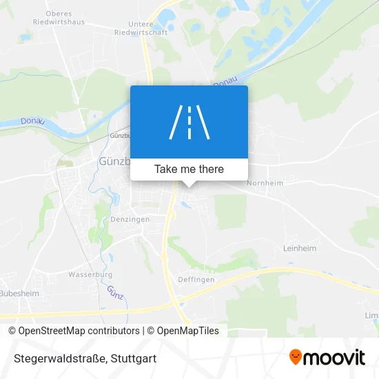 Карта Stegerwaldstraße