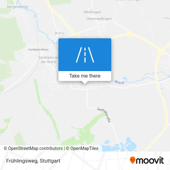 Карта Frühlingsweg