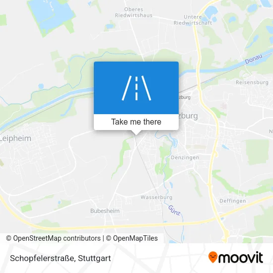 Карта Schopfelerstraße