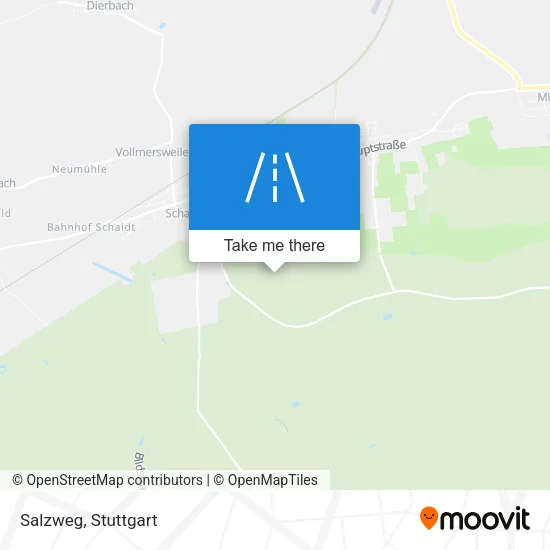 Карта Salzweg