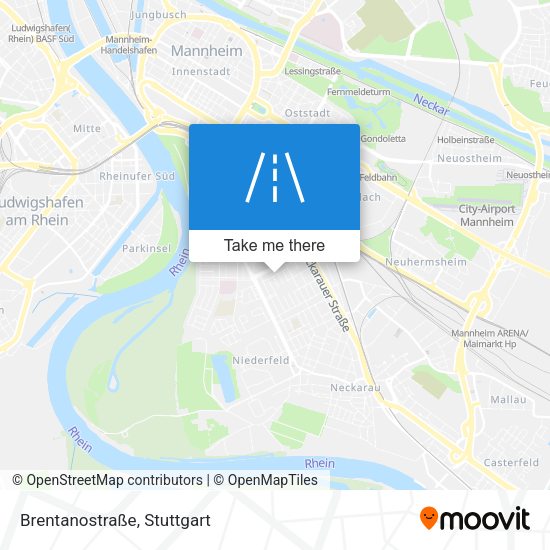Brentanostraße map