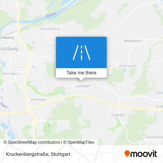 Карта Kruckenbergstraße