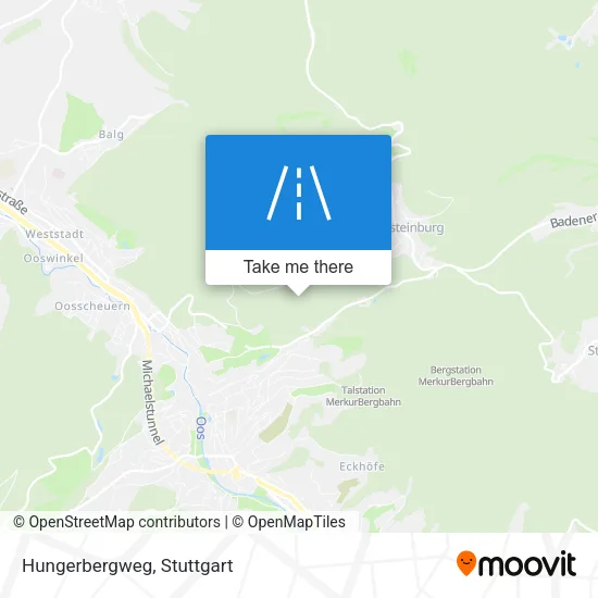 Карта Hungerbergweg