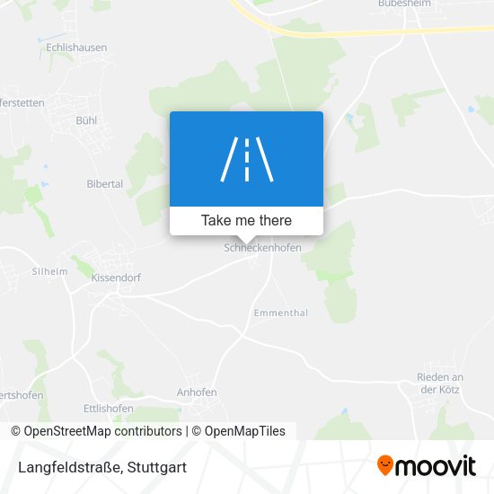 Langfeldstraße map