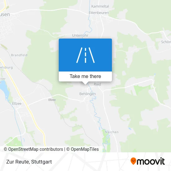 Карта Zur Reute