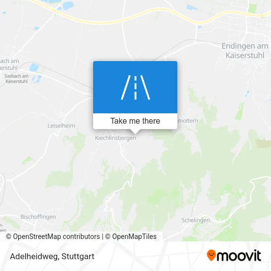 Карта Adelheidweg