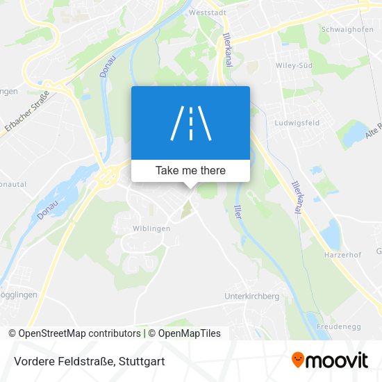 Vordere Feldstraße map