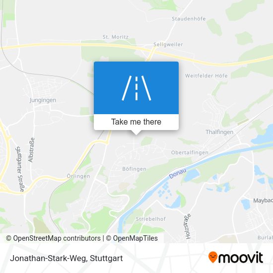 Jonathan-Stark-Weg map