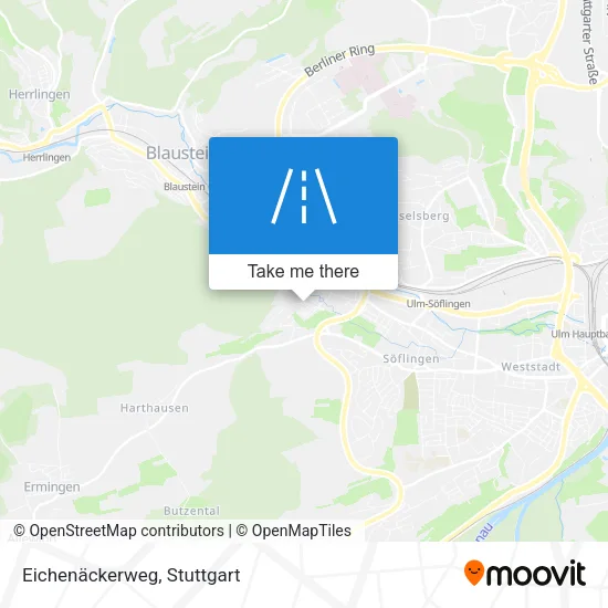 Карта Eichenäckerweg