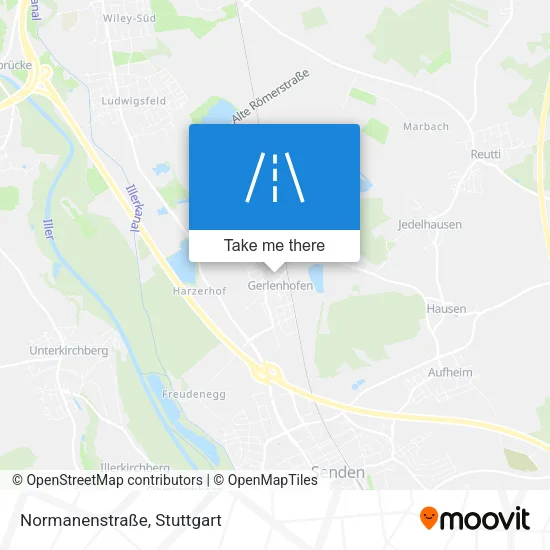 Карта Normanenstraße