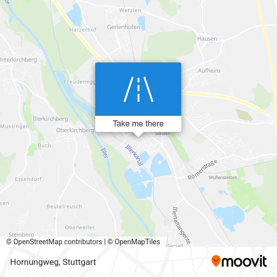 Карта Hornungweg