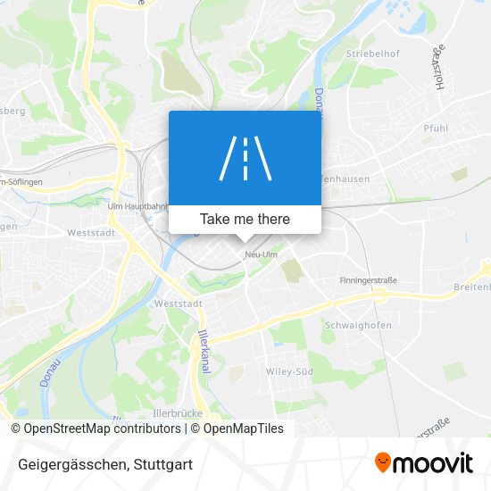 Карта Geigergässchen