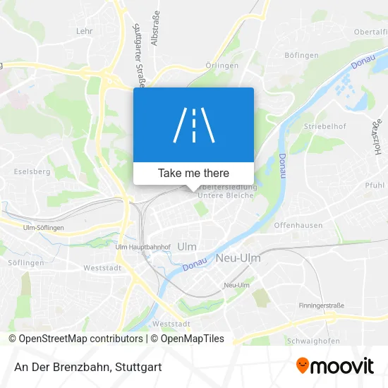 Карта An Der Brenzbahn